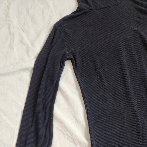 Mossimo Black Turtleneck XS Shirt - Picture 4 of 10